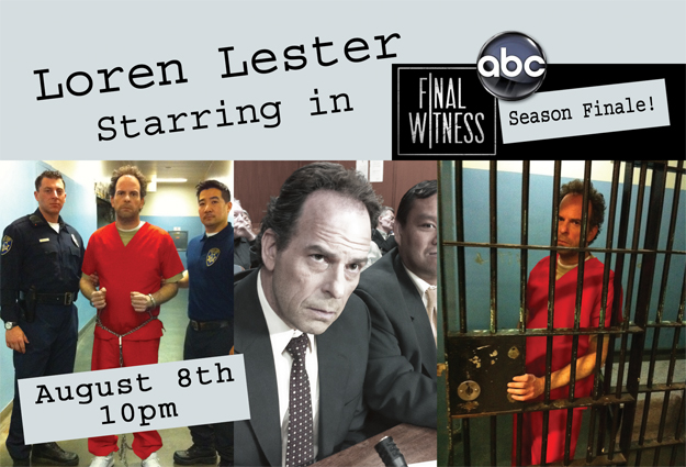 Loren Lester Starring In Final Witness